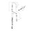 Immagine di Grohe Essence New Miscelatore monocomando per lavello, con doccetta professionale, finitura super steel 30294DC0