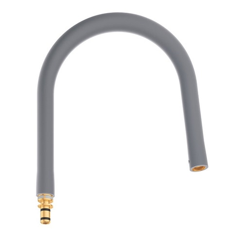 Immagine di Grohe Flessibile elastico con doccetta professionale integrata, dotata di braccio a molla orientabile a 360°, colore grigio scuro finitura opaco 30321XC0