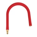 Immagine di Grohe Flessibile elastico con doccetta professionale integrata, dotata di braccio a molla orientabile a 360°, colore rosso finitura opaco 30321DG0