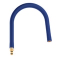 Immagine di Grohe Flessibile elastico con doccetta professionale integrata, dotata di braccio a molla orientabile a 360°, colore blu finitura opaco 30321TY0