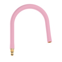Immagine di Grohe Flessibile elastico con doccetta professionale integrata, dotata di braccio a molla orientabile a 360°, colore rosa finitura opaco 30321DP0