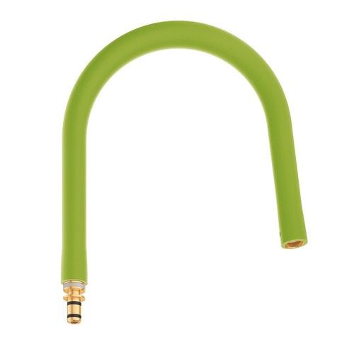 Immagine di Grohe Flessibile elastico con doccetta professionale integrata, dotata di braccio a molla orientabile a 360°, colore verde finitura opaco 30321GE0