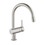 Immagine di Grohe MINTA miscelatore monocomando H.36 cm per lavello, con mosseur estraibile e bocca girevole, finitura satinato super steel 32918DC0