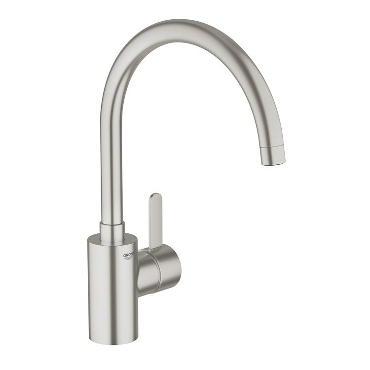 Prezzo Rubinetto Grohe Eurosmart.Grohe 32843dc0 Eurosmart Cosmopolitan Miscelatore Monocomando Per Lavello Finitura Super Steel Prezzi E Offerte Su Tavolla Com