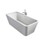 Immagine di Ideal Standard TONIC II vasca 180 x 80 cm per installazione centro stanza dotata di colonna di scarico e telaio, bianco E398101