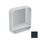 Ideal Standard DEA Specchio con mensola  600x650x150 mm, Finitura Grigio cenere laccato lucido T7861S2