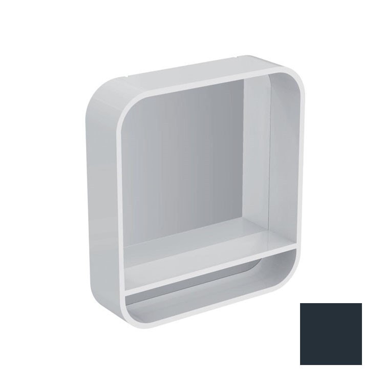 Immagine di Ideal Standard DEA Specchio con mensola  600x650x150 mm, Finitura Grigio cenere laccato lucido T7861S2