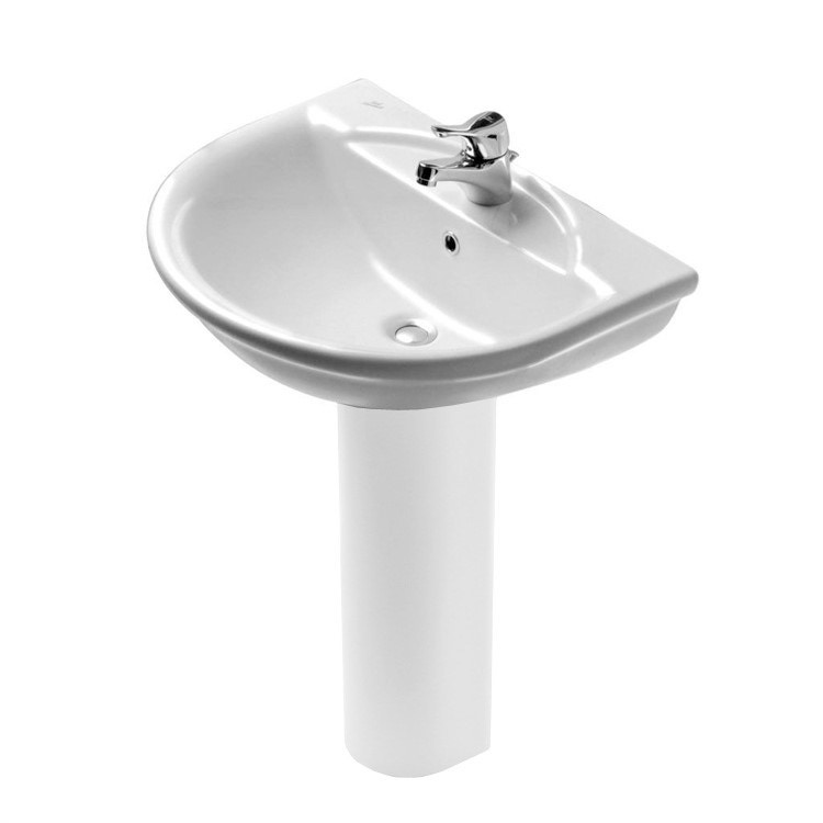 Lavabo Rubinetteria Ideal Standard Fuori Produzione.Ideal Standard G906861 Esedra Lavabo 680x520 Mm Foro Centrale Per La Rubinetteria Aperto Bianco Prezzi E Offerte Su Tavolla Com