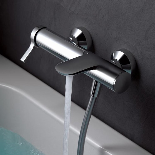 Immagine di Ideal Standard MELANGE miscelatore monocomando esterno vasca/doccia, finitura cromo A4272AA