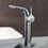 Immagine di Ideal Standard MELANGE miscelatore monocomando lavabo per appoggio su piano, bocca di erogazione fissa, finitura cromo A4266AA