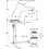 Immagine di Ideal Standard CERAMIX BLUE miscelatore monocomando per lavabo con tubi rigidi, con piletta in metallo, finitura cromo A5653AA