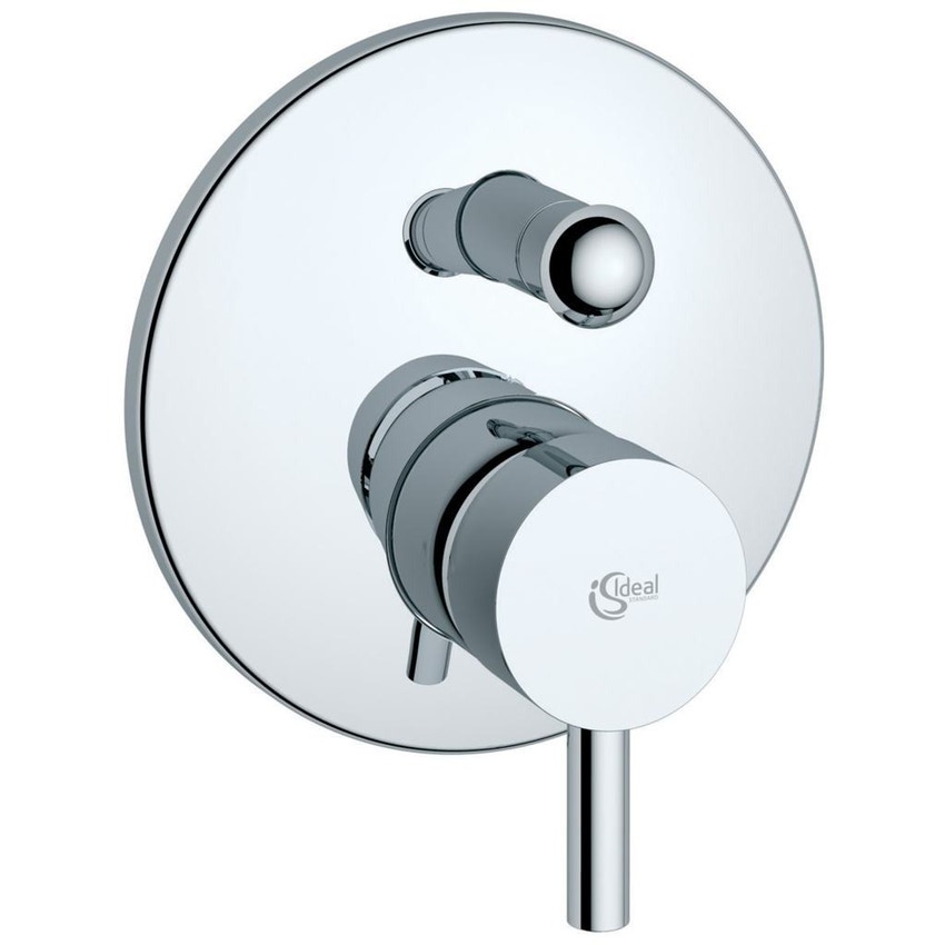 Immagine di Ideal Standard Mara Parte esterna miscelatore ad incasso vasca/doccia Cromo A9039AA