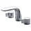 Immagine di Ideal Standard Melange Rubinetto doppio comando per lavabo a tre fori A4288AA