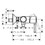 Immagine di Hansgrohe Talis Classic Miscelatore monocomando doccia esterno, finitura cromo 14161000