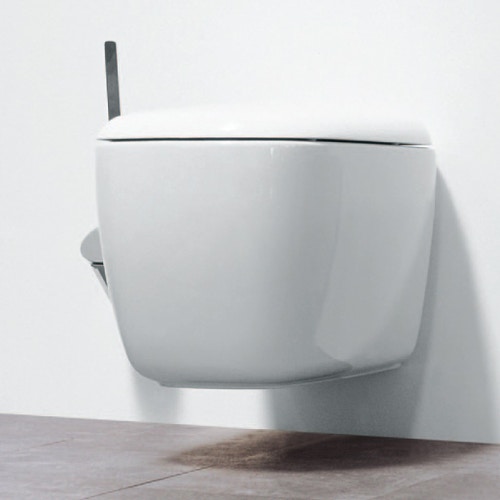 Immagine di Flaminia MONÒ vaso sospeso, senza sedile, colore bianco finitura lucido MN118