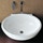 Flaminia DIP 62 lavabo 62 cm da appoggio o sospeso, con troppopieno, colore bianco finitura lucido DP482