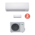 Immagine di Daikin K/G Climatizzatore dual split inverter | unità esterna 4 kW unità interne 7000+7000 BTU 2MXS40H+2xFTXS20K