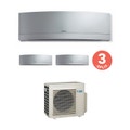 Immagine di Daikin EMURA Climatizzatore multisplit 7000 + 7000 + 7000 BTU Inverter A+++ Wi-Fi 4MXS68F-3-FTXG20LS
