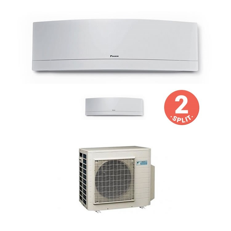 Immagine di Daikin EMURA Climatizzatore multisplit bianco BTU 12000 + 12000 Inverter A++ Wi-Fi 4MXS68F-2-FTXG35LW