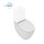Ideal Standard Dea Vaso per cassetta AquaBlade® completo di sedile slim a sgancio rapido, fissaggi nascosti, completo di sedile, bianco T349601