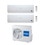 Immagine di Haier BREZZA Climatizzatore dual split inverter | unità esterna 5 kW unità interne 7000+12000 BTU 2U18FS2ERA(S)+AS07BS4HRA+AS12BS4HRA