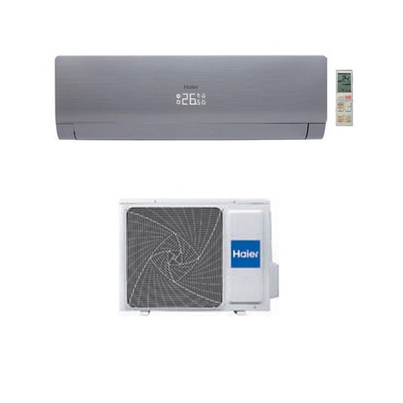 Immagine di Haier NEBULA GREEN Climatizzatore monosplit inverter, grigio | unità esterna 3.5 kW unità interna 12000 BTU 1U35S2SM1FA+AS35S2SN3FA
