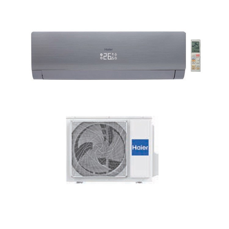 Immagine di Haier NEBULA GREEN Climatizzatore monosplit inverter, grigio | unità esterna 7.1 kW unità interna 24000 BTU 1U71S2SR2FA+AS71S2SN3FA