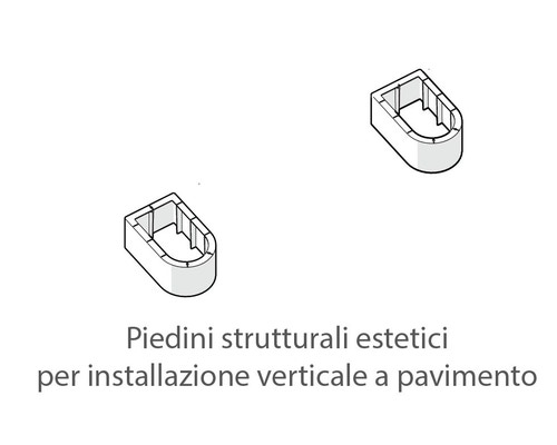 Immagine di Aermec Coppia di piedini estetici e strutturali per serie FCZ e FCZI ZXZ