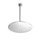 Linfa Soffione tondo ispezionabile, per doccia a soffitto con getto a pioggia 67063.21.018
