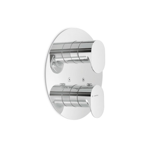 Immagine di Linfa Miscelatore termostatico ad incasso per doccia, con rubinetto d’arresto. 67064E.21.018