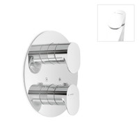 Immagine di Linfa Miscelatore termostatico ad incasso per doccia, con rubinetto d’arresto. 67064E.05.013