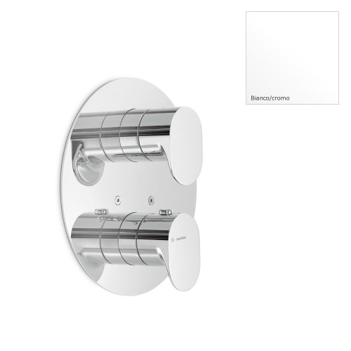 Immagine di Linfa Miscelatore termostatico ad incasso per doccia, con rubinetto d’arresto. 67064E.02.013