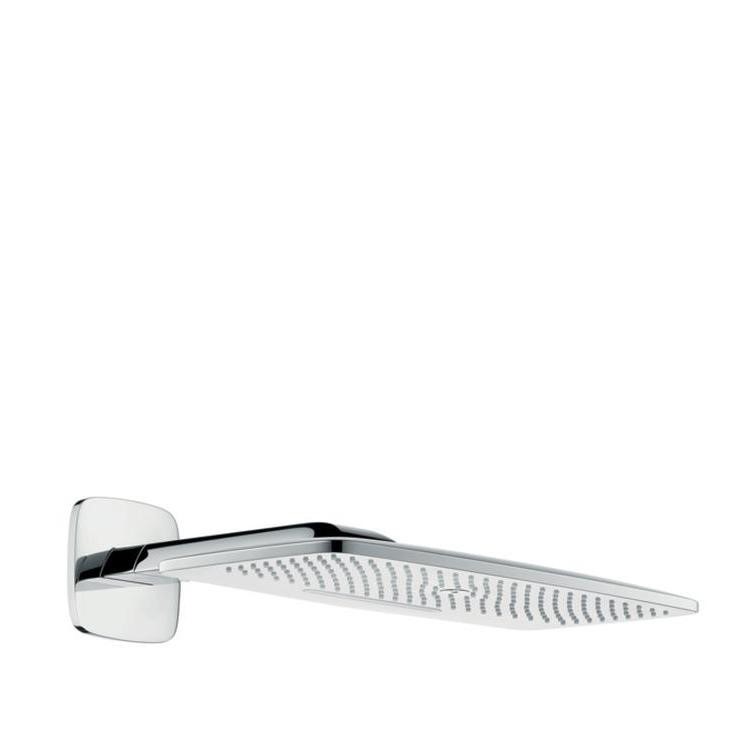 Immagine di Hansgrohe Raindance Soffione  E 420 AIR 2jet con braccio doccia 385mm per iBox universal, finitura cromo 27373000