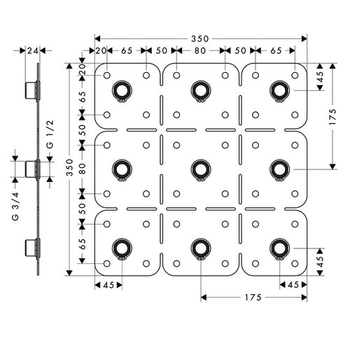 Immagine di Axor Dima di montaggio DN20 28470180