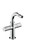 Axor Uno² Rubinetteria monoforo bidet, finitura cromo 38222000