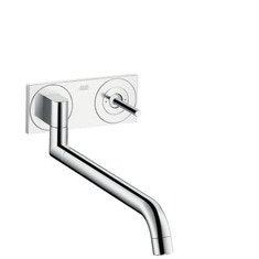 Immagine di Axor Uno² Miscelatore monocomando cucina ad incasso, finitura acciaio optic 38815800