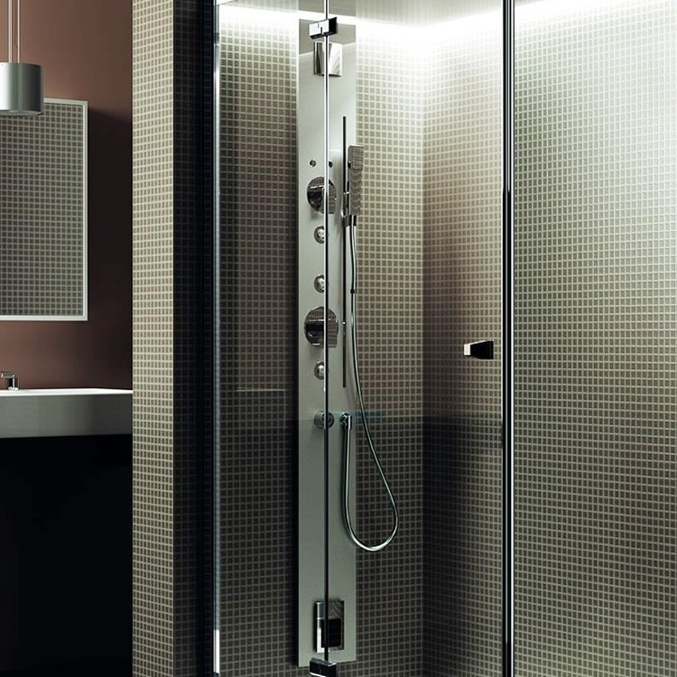 Immagine di Teuco Chapeau Colonna con erogatore di vapore + kit di istallazione fuori muro P548S2-K154