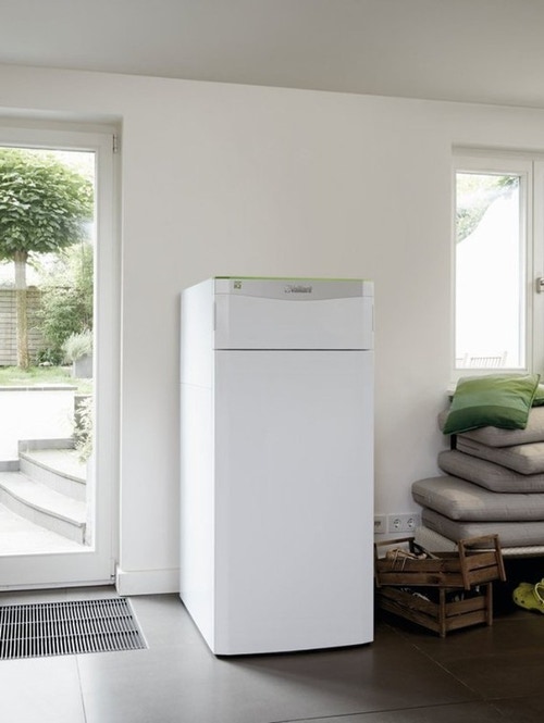 Immagine di Vaillant flexoTHERM exclusive VWF 57/4 230V Pompa di calore geotermica a basamento soluzione salina/acqua 0010016428