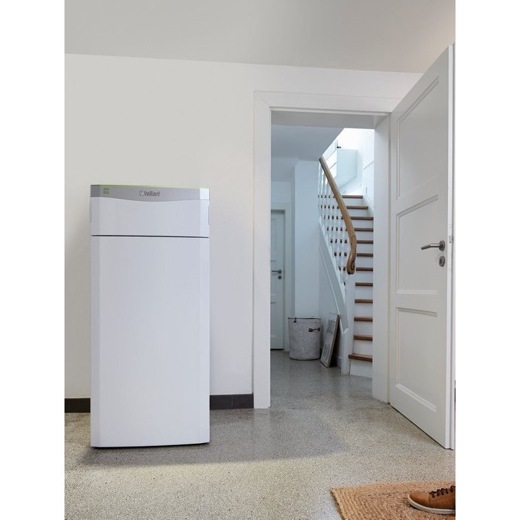 Immagine di Vaillant flexoTHERM exclusive W/W 5 kW 230V Pompa di calore geotermica a basamento acqua/acqua + fluoCOLLECT 0020237943