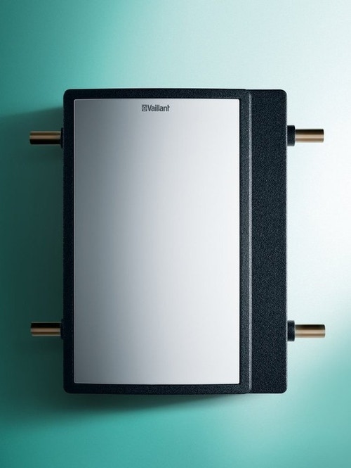 Immagine di Vaillant flexoCOMPACT exclusive W/W 11 kW 230V Pompa di calore geotermica a basamento acqua/acqua combinata + fluoCOLLECT 0020237948