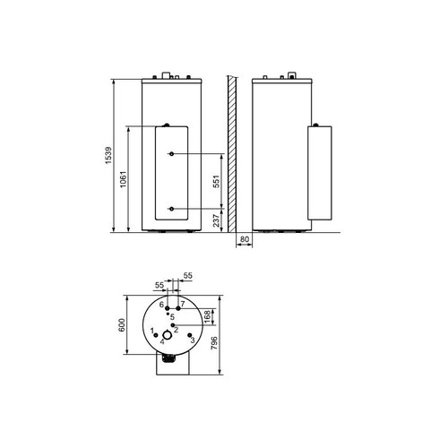 Immagine di Vaillant Kit auroSTEP plus D - 250 l - 8,5 m 0020222130