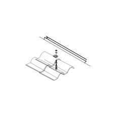 Immagine di Beretta Kit staffe TETTO INCLINATO 3 collettori SCF-25B 20099173