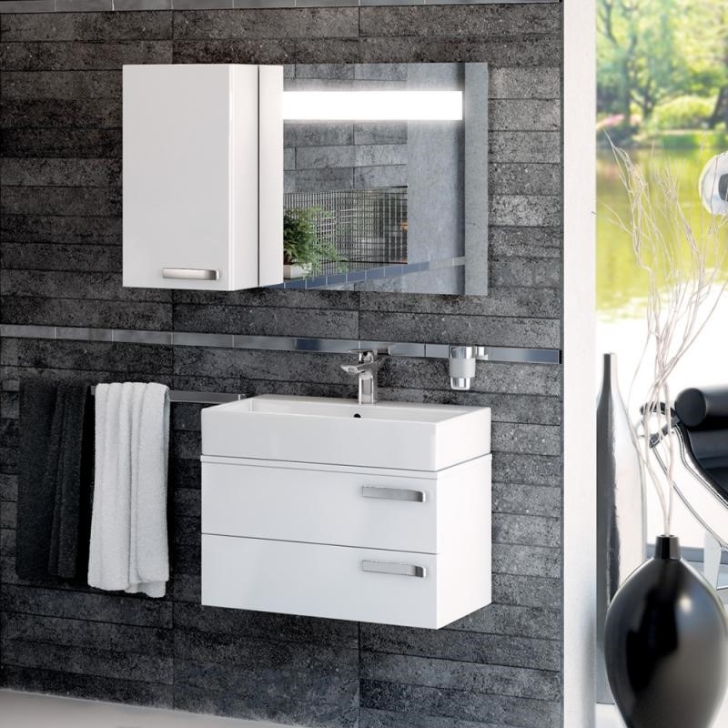 Immagine di Ideal Standard STRADA Pensile 350x218x648 mm con anta a sinistra,chiusura ammortizzata, Finitura Bianco laccato lucido K2732WG