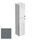 Ideal Standard STRADA Mobile a colonna 350x360x1650 mm 2 ante apertura a sinistra, Finitura Grigio laccato lucido K2683WH