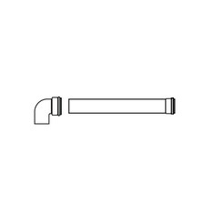 Immagine di Vaillant Terminale antivento orizzontale 60mm 0020222517