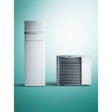Immagine di Vaillant Kit aroTHERM VWL 85/3 A 230V Pompa di calore aria/acqua monoblocco + uniTOWER WIH QW 190/1 EW Modulo a basamento con scambiatore 0020237938
