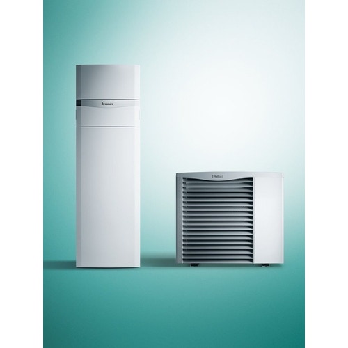 Immagine di Vaillant Kit aroTHERM VWL 85/3 A 230V Pompa di calore aria/acqua monoblocco + uniTOWER WIH QW 190/1 EW Modulo a basamento con scambiatore 0020237938