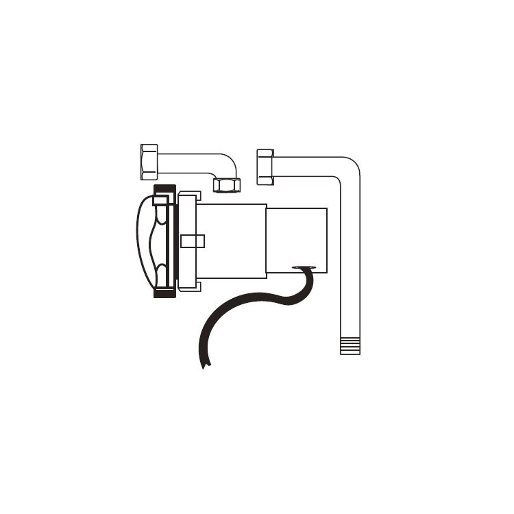 Immagine di Vaillant Kit ricircolo completo di pompa ad alta efficienza (classe A) e tubo di collegamento 0020171469
