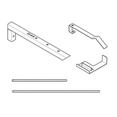 Immagine di Vaillant Staffa fissaggio fumi 0020107879
