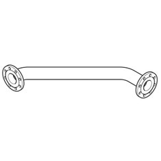 Immagine di Vaillant Curva blocco gas DN80 0020151837